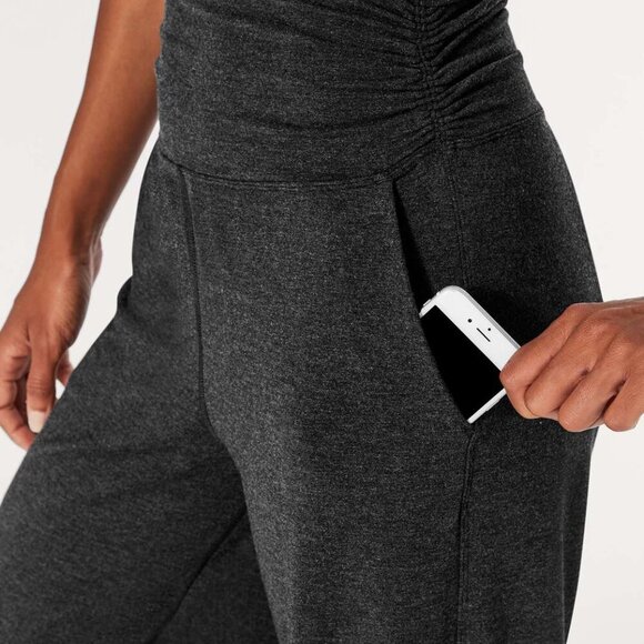 Lululemon Take It Easy Pant (31") Heathered Black - Picture 2 of 9